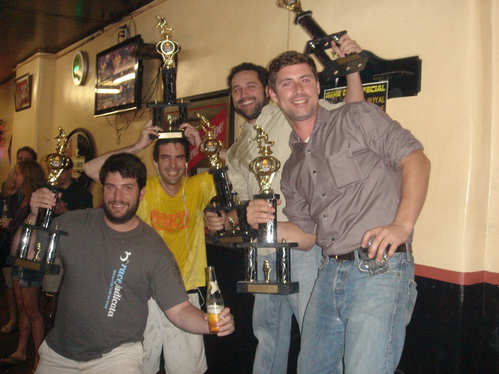 Long Balls - Winter 2012 New Orleans Skee-ball and Drinking League Champions